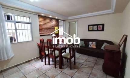 Apartamento com 2 dormitórios à venda no bairro da Pompéia em Santos/SP