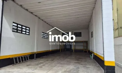 Barracão / Galpão / Depósito para alugar na Rua Almirante Tamandaré, Macuco, Santos
