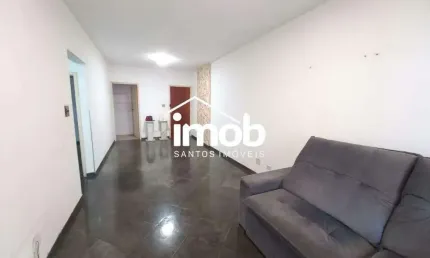 Apartamento com 3 dormitórios no bairro do gonzaga em santos/sp
