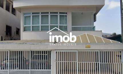 Casa Sobreposta Baixa com 3 suítes na Ponta da Praia em Santos/SP