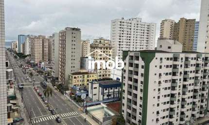 Apartamento no Centro de São Vicente, 1 Dormitório, 1 Vaga, próximo da praia, 54 m²