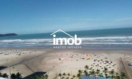 Apartamento de 1 dormitório à venda com vista mar, 63 m² - Aviação, Praia Grande/SP