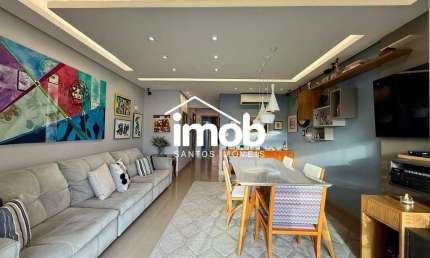 Apartamento à venda de 3 dormitórios, 109 m² no Helbor Sunshine - Gonzaga, Santos/SP