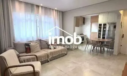 Apartamento com 3 quartos à venda na Rua Piauí, Pompéia, Santos