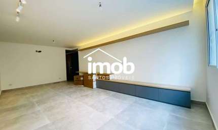 Apartamento Alto Padrão com 3 dormitórios no Gonzaga em Santos/SP