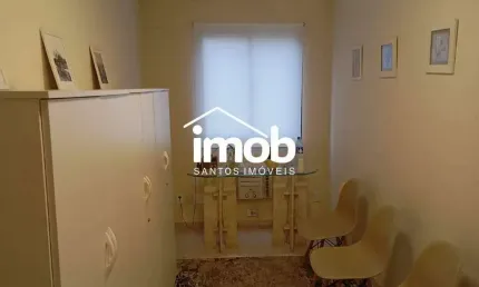 Sala Comercial, no Gonzaga, 3 Banheiros, 103 m², 2 vagas