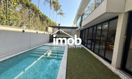 Casa de 4 dormitórios, com suíte, piscina, quintal, churrasqueira - Juquehy, São Sebastião/SP