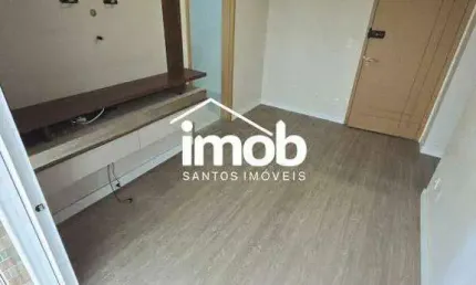 Apartamento de 1 dormitório à venda, próximo à praia, lazer completo - campo grande, santos/sp