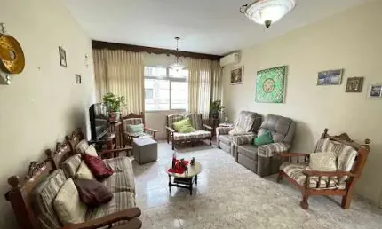 Apartamento no coração do gonzaga, 2 dormitórios, 1 vaga, 107 m²