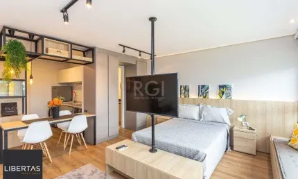 Studio para Venda - 37.98m², 1 dormitório, sendo 1 suites, 1 vaga - Jardim do Sa