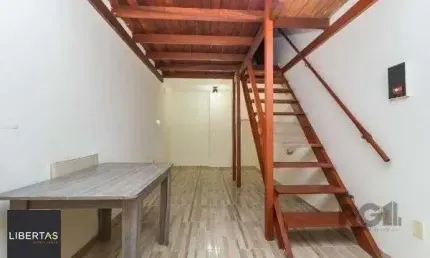Sala comercial trasnformada em stúdio de 1 dormitório