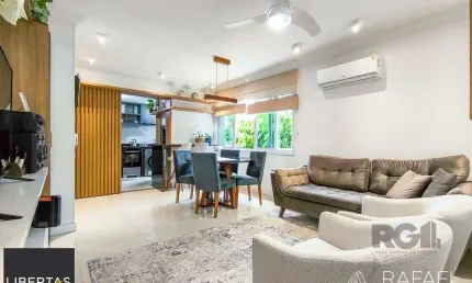Na rua barão do gravataí: apartamento de 2 dormitórios com suíte e churrasqueira