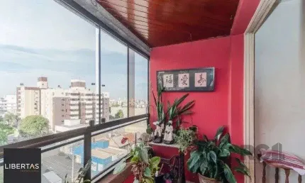 Apartamento 3 dorms e 1 vaga à venda rua lucas de oliveira, petrópolis - porto a