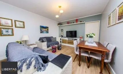 Excelente apartamento de 82m² com 02 dormitórios e 01 vaga de garagem.