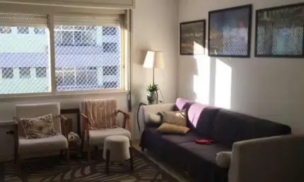 Apartamento para Venda - 83.65m²,3 quartos, sendo 1 suites, 1 vaga - Menino Deus