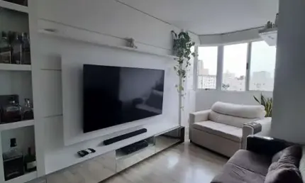 Apartamento para Venda - 75.96m², 3 dormitórios, sendo 1 suites, 1 vaga - Santan