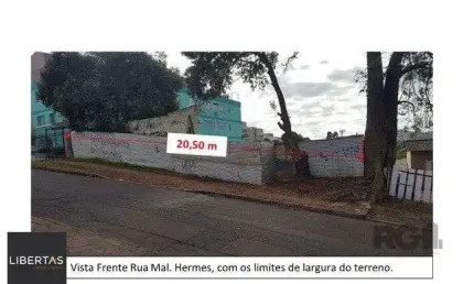 Terreno à venda na Rua Marechal Hermes, 522, Camaquã, Porto Alegre