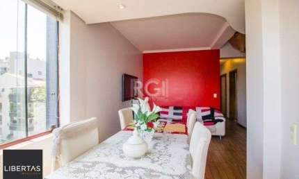 Vende-se cobertura - 171m², 2 dormitórios, sendo 1 suite, 2 vagas - Petrópolis