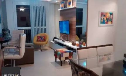 Apartamento para Venda - 73m², 3 dormitórios, sendo 1 suites, 1 vaga - Jardim It