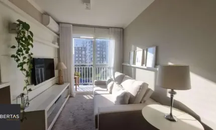 Apartamento para Venda - 56m², 2 dormitórios, sendo 1 suites, 1 vaga - Jardim It