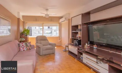 Apartamento de 3 quartos, sacada, dependência de empregada e 1 vaga de garagem