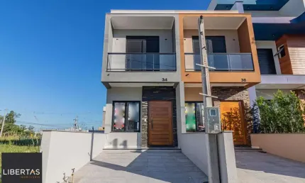 Casa para venda - 100m², 2 dormitórios, sendo 2 suites, 1 vaga - lagos de nova i