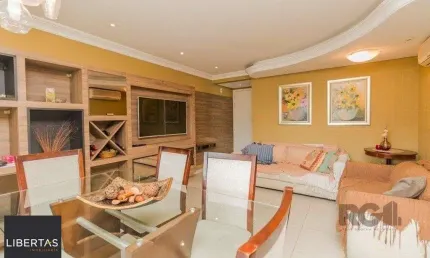 Apartamento 95m² - semi mobiliado, 3 dormitórios, 1 suíte e 2 vagas no bairro Pa