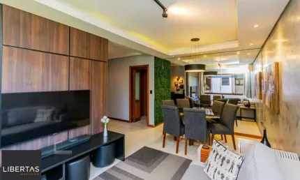 Apartamento mobiliado com 2 quartos e 1 vaga de garagem no Bairro Higienópolis