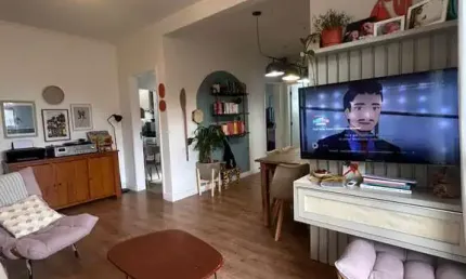 APARTAMENTO  NO CENTRO DA CIDADE COM  PLANTA  DIFERENCIADA!