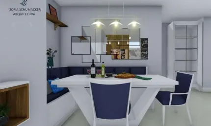 Apartamento á venda 3 Quartos, 106,00 m² , bairro Vila Eunice - Cachoeirinha