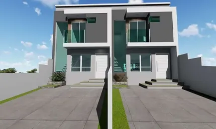 Sobrado 112,00m² 3 Dormitórios Loteamento Residencial Verdes Campos Porto Alegre