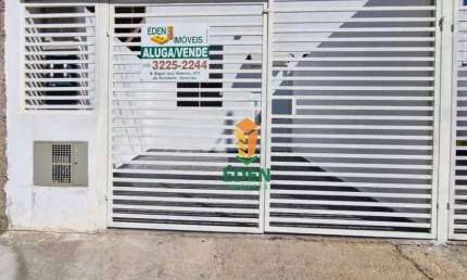 Casa com 2 quartos, 1 banheiro, garagem descoberta para 1 carro, à Venda ou Locação na Rua Rene Pisaneschi, Jardim Nathalia, Sorocaba/SP