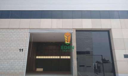 Galpão Industrial com 1.273,80 metros quadrados, pé direito 14 metros, para Locação na Rua Anuar Dequech, Iporanga, Sorocaba/SP