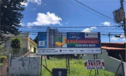 Terreno com 432,50 metros quadrados, para Locação e Venda na Avenida Pereira da Silva, Jardim Santa Rosália, Sorocaba/SP