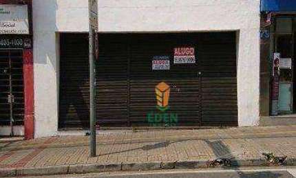Loja Comercial com 195 metros quadrados, atendendo diversas modalidades, para Locação na Rua São Bento, Centro, Sorocaba/SP