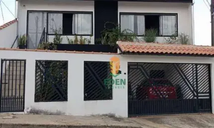 Casa para Venda com salão no piso superior, sendo 3 quartos, 1 suíte, piscina na Rua Anton Vargas, Jardim Húngares, Sorocaba/SP