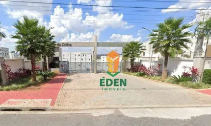 Apartamento com 2 quartos, 1 banheiro, 1 vaga de garegem descoberta, para locação no condomínio solar da colina, caguaçu, sorocaba/sp
