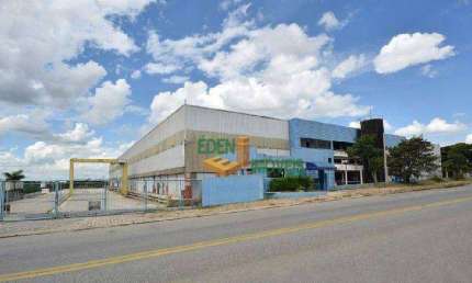 Galpão Industrial com 24 mil metros quadrados, pé direito de 12m, ponte rolante, para Locação na Avenida HollingsWorth, Iporanga, Sorocaba/SP