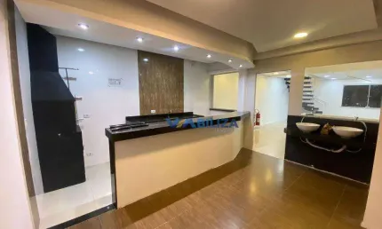 Sala para alugar, 250 m² por r$ 8.055,01/mês - jardim são jorge - guarulhos/sp