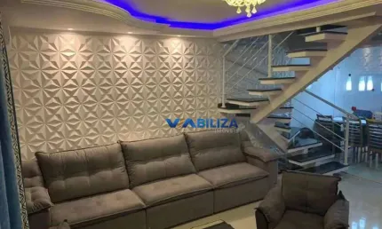 Sobrado com 3 dormitórios à venda, 144 m² por r$ 799.000,00 - jardim giovana - guarulhos/sp