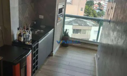 Apartamento 3 dorms 2 vagas varanda gourmet na Timótio Penteado torre única