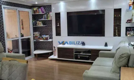 Apartamento com 3 dormitórios à venda, 76 m² por R$ 485.000,00 - Jardim Nova Taboão - Guarulhos/SP