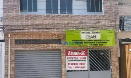 Salão para alugar, 20 m² por r$ 980/mês - conjunto inocoop-bonsucesso - guarulhos/sp