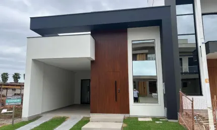 Casa em condomínio fechado com 3 quartos à venda em Deltaville, Biguaçu  por R$ 750.000