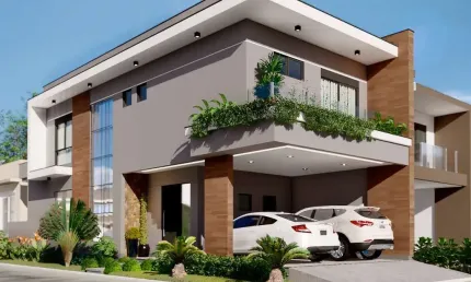 Casa em condomínio fechado com 3 quartos à venda em deltaville, biguaçu  por r$ 1.350.000