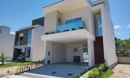 Casa em condomínio fechado com 3 quartos à venda em Deltaville, Biguaçu  por R$ 1.250.000