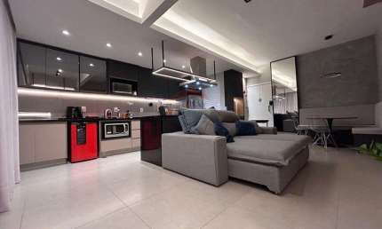 APT NOVO DE 77 M ² COM 2 SUITES, SALA/COZINHA , LAVANDERIA , 01 VAGA GARAGEM,LAVABO