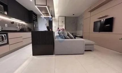 APT NOVO DE 77 M ² COM 2 SUITES, SALA/COZINHA , LAVANDERIA , 01 VAGA GARAGEM,LAVABO