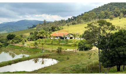 Sítio com casa sede 3 dormitórios à venda, 40.000 mil M² por R$ 1.099.000 - Bairro Ponte Nova - Itapira/SP