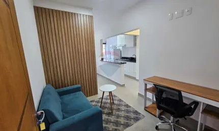 Viva com conforto e modernidade: studio mobiliado e decorado para locação no coração de jaguariúna!